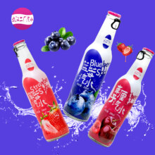 plus会员:二厂汽水  草莓蓝莓车厘子 268mlX3瓶