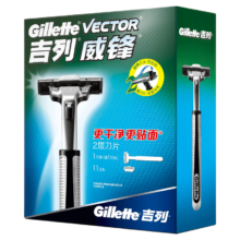 需首单、PLUS会员：Gillette 吉列 威锋手动剃须刀 1刀架+12刀头