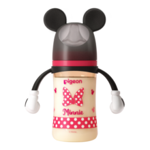贝亲（Pigeon）迪士尼 第3代 PPSU奶瓶240ml（M号） 经典米妮  3个月以上AA237