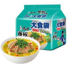 康师傅 大食袋 藤椒牛肉面 5包