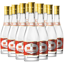 Plus会员：山西杏花村酒黄盖玻汾53度475ml *12瓶3