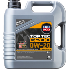 力魔（LIQUI MOLY）德国原装进口 顶技6200机油 0W-20 C5 4L 汽车用品