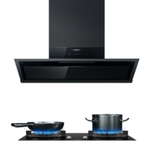 预售：SIEMENS 西门子 锥锋速吸烟灶套装 LSVT1B3BNW+ER7JGA23MP