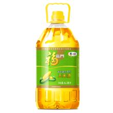 京东百亿补贴：福临门 食用油 非转基因压榨玉米油6.18L