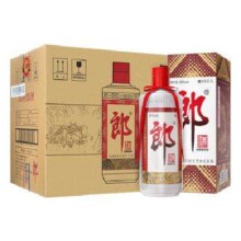 618预售：郎酒 郎牌 53度 酱香型白酒 1000ml*6瓶 整箱装