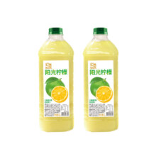 88VIP：汇源 100%阳光柠檬混合果汁2L*1瓶