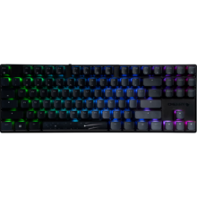 CHERRY 樱桃MX8.2 Xaga曜石无线游戏电竞RGB机械键盘87键三透PBT键帽 客制化三模 Xaga-流星 茶轴