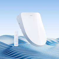 smartmi 智米 智能马桶盖 恒温即热暖风2电动加热坐便器带遥控包安装 白色 暖风2