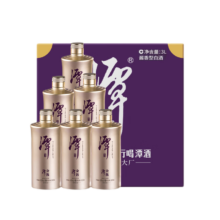 潭酒 金酱 2022版 53度  500ml*6瓶 赠送金潭100ml*3