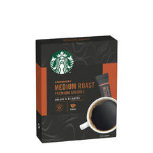 STARBUCKS 星巴克 速溶美式黑咖啡粉中度烘焙2.3g*10条