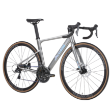 喜德盛（xds） 公路自行车RC618青春版破风车架16速胖圈炫光银700C*480