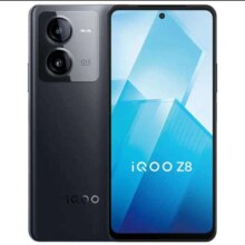 京东百亿补贴、PLUS会员：vivo iQOO Z8 8GB+256GB 曜夜黑 天玑 8200 120W超快闪充  5000mAh超长续航 5G手机