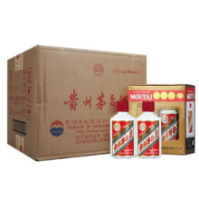 京东百亿补贴：茅台 飞天 小酒板 53度 酱香型白酒 50ml*2瓶*30盒 整箱装