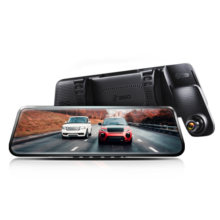 360行车记录仪M320Pro 1440P高清星光夜视 前后双录车载流媒体后视镜