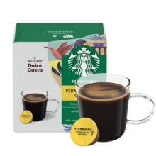 星巴克（Starbucks）多趣酷思咖啡胶囊12颗 闲庭综合轻度美式黑咖啡 新老包装随机发货