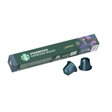 星巴克（Starbucks）Nespresso胶囊咖啡10颗 意式浓缩烘焙黑咖啡 新老包装随机发