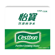plus会员，概率券:怡宝 饮用纯净水 1.555升*12瓶*1箱*2件