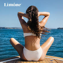 Limone 2022夏季新款单肩连体泳衣女性感显瘦度假