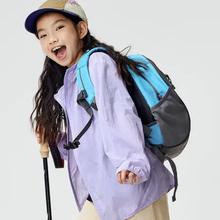 ASICS 亚瑟士 儿童防紫外线外套 508紫色 140cm