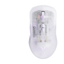plus：雷柏（Rapoo） VT9PRO双高速版 中大手无线/有线双模游戏鼠标 半透外壳紫色