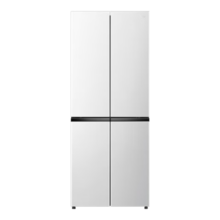 京东百亿补贴、PLUS会员：TCL 407升 V3 十字对开门电冰箱白色风冷 R407V3-U