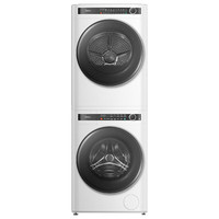 Midea 美的 清风明月系列 MG100L0+MH100-HL0 热泵式洗烘套装
