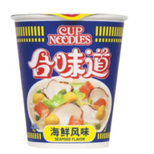 CUP NOODLES 合味道 海鲜风味方便面76g
