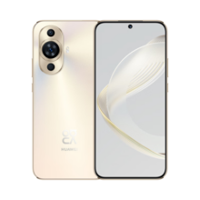 HUAWEI nova 11 前置6000万超广角人像 6.88毫米超薄臻彩直屏 256GB 晨曦金 华为鸿蒙智能手机
