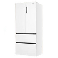 预售、PLUS会员：Haier 海尔 BCD-510WGHFD59WVU1 法式多门超薄嵌入式冰箱 510L 白色