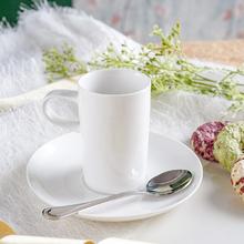 瑶华 意式浓缩Espresso专用陶瓷咖啡杯 创意家用小奢华咖啡具套装陶瓷杯子男女马克杯带勺茶杯 意式浓缩D配钢勺（90ml）