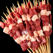 伊兰德 内蒙草原 羔羊羊肉串原切400g（16串）羊肉冷冻