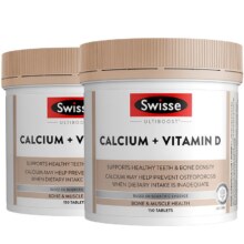 88VIP：Swisse 斯维诗 Ultiboost 钙+维生素D 150片*2瓶