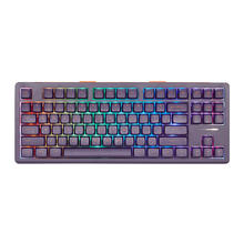 31日20点：Hyeku 黑峡谷 Q3pro 三模机械键盘 87键 BOX红轴 灯带版
