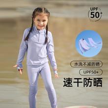 Beneunder 蕉下 海边温泉好物长袖泳衣儿童户外分体泳衣US091