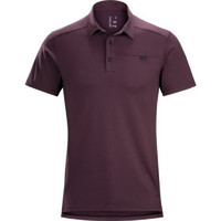 ARC'TERYX 始祖鸟 ARC’TERYX）Captive Polo男都市休闲Polo短袖T恤 14450 Ultime末尾红 S码
