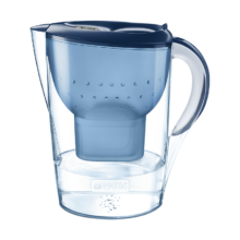 plus会员：碧然德（BRITA）过滤净水器 家用滤水壶 净水壶 Marella 海洋系列 3.5L（蓝色）