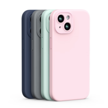 绿联iphone15promax硅胶手机壳镜头全包真液态手机套防摔保护软壳男女通用 升级版*魔力黑（15 Pro Max适用）