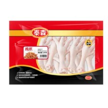 PLUS会员：泰森（Tyson）冷冻鸡爪凤爪 1kg/袋