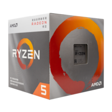 AMD 锐龙5 3400G 处理器 (r5) 4核8线程 搭载Radeon Vega Graphics 3.7GHz 65W AM4接口 盒装CPU