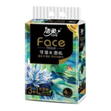 plus会员:洁柔抽纸 Face油画加厚4层80抽4包