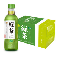 怡宝 佐味茶事 绿茶 原味茶饮料430ml*15整箱装