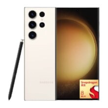plus会员：6三星 Galaxy S23 Ultra 5G手机 12GB+256GB 悠柔白 第二代骁龙8