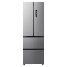 预售、PLUS会员：Midea 美的 M60系列 MR-417WFPE 风冷多门冰箱 400L 银灰