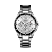 卡西欧（CASIO）手表男士商务简约学生考试石英日韩表520礼物MTP-1374D-7A