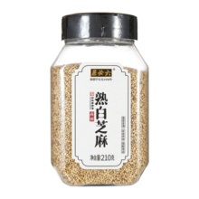 六必居 熟白芝麻 210g 香辛料 中华老字号