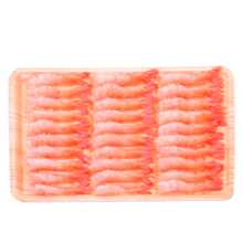 美加佳加拿大去壳北极甜虾70g 27尾 甜虾虾仁 解冻即食日料刺身