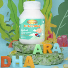 新西兰进口！HEALTH LIFE 海斯康宝DHA 海藻油60粒/瓶
