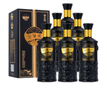 PLUS会员: 浏阳河 珍酿 酱香型白酒 53度 500ml*6瓶箱装