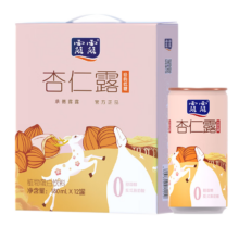 plus会员：露露杏仁露经典低糖180ml*12罐 *3件