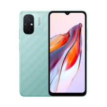 京东百亿补贴、PLUS会员：Redmi 红米 12C 4G手机 6GB+128GB 薄荷绿